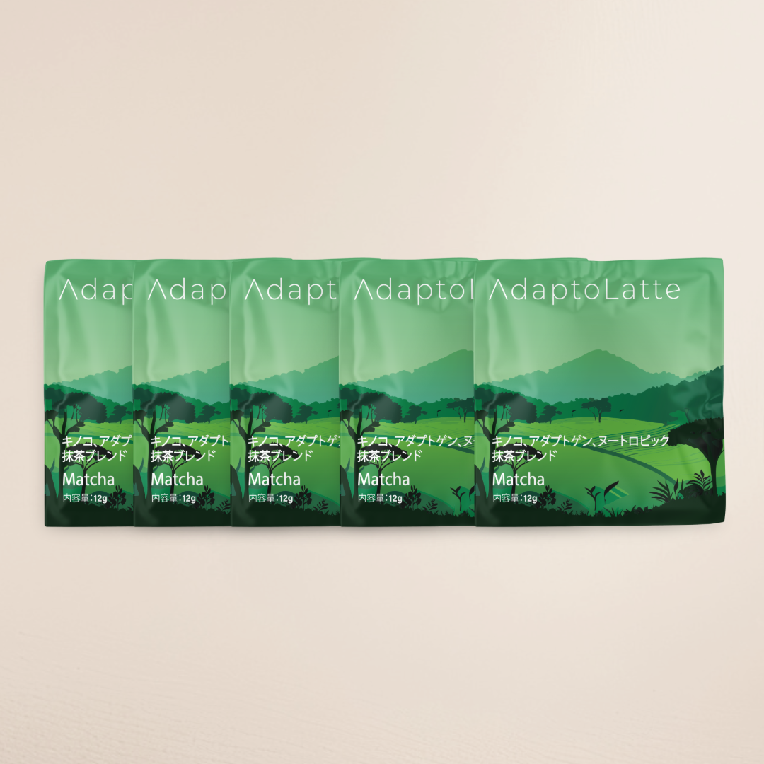 ちゅら様フォロー&おまとめ割価格】アダプトラテ+抹茶12g +12g×5 ちゅら様フォロー&おまとめ割価格】アダプトラテ+抹茶12g +12g×5