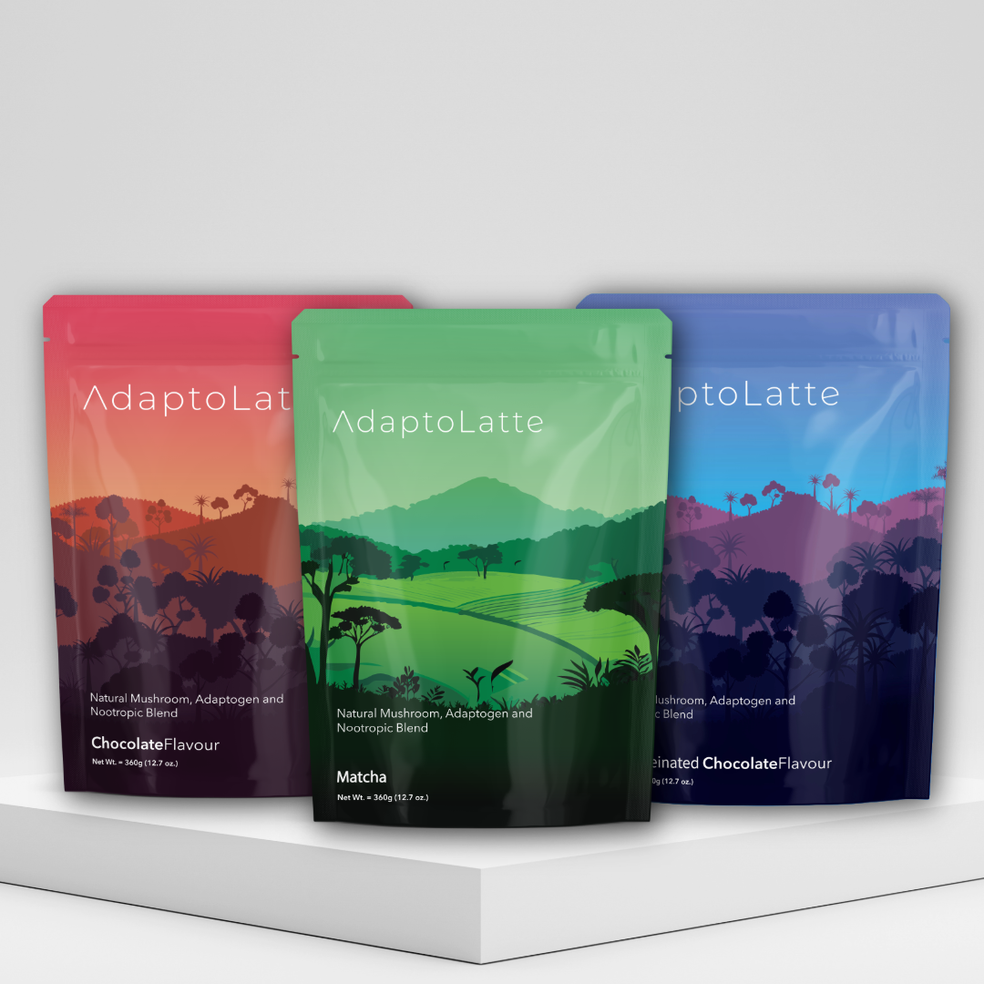 アダプトラテ抹茶+オリジナル+デカフェ トリプル購入