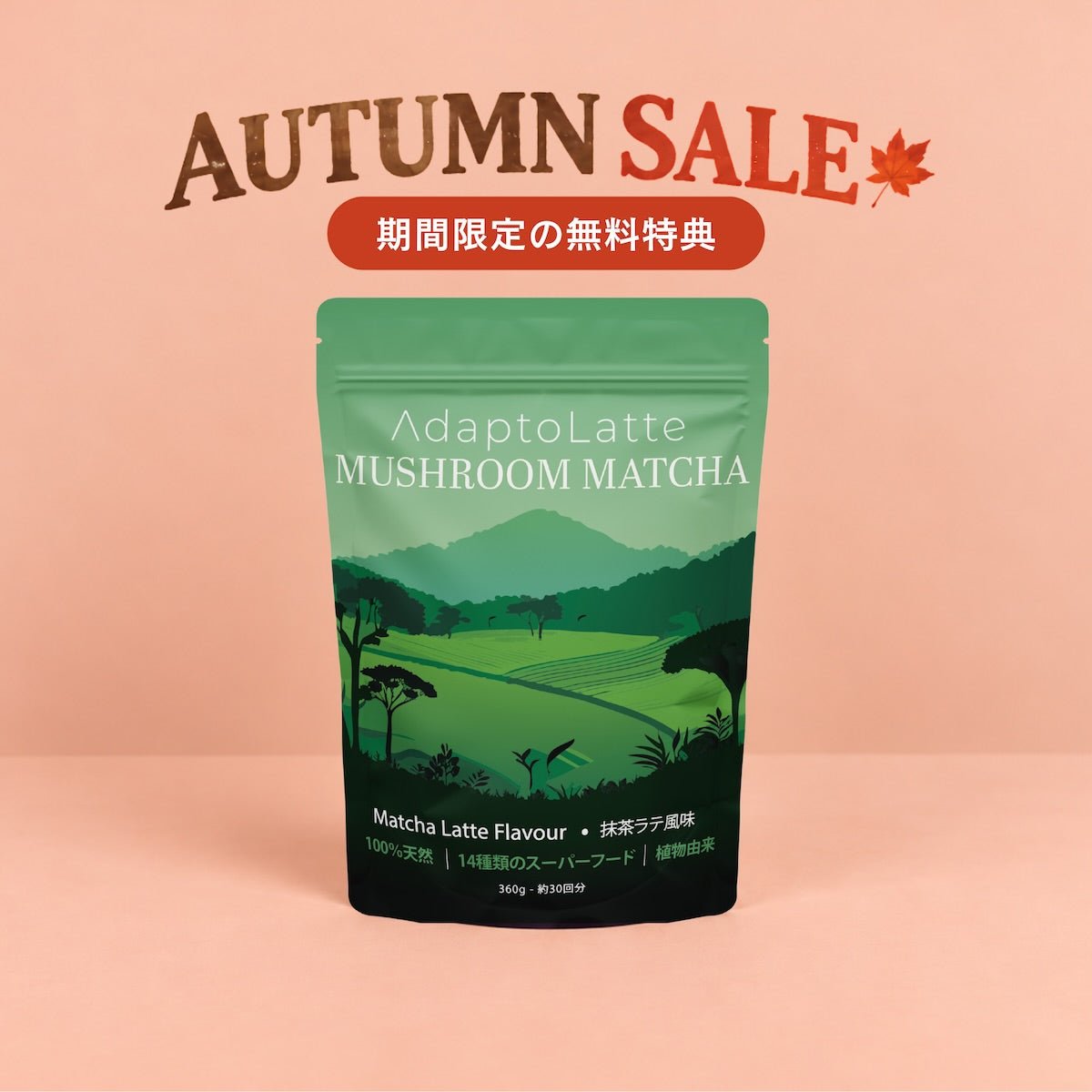 アダプトラテ | Mushroom Coffee | 機能性キノコ配合 |マッシュルーム