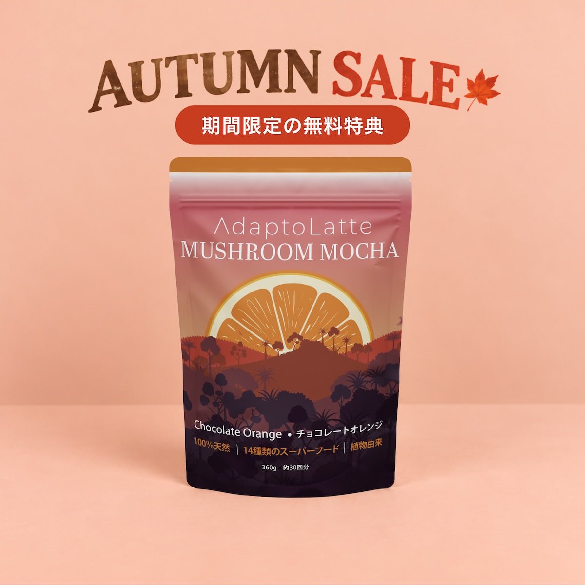 アダプトラテ | Mushroom Coffee | 機能性キノコ配合 |マッシュルーム